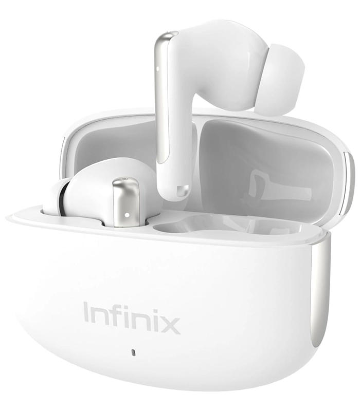 12-web Infinix NC XE28 Wireless Bluetooth Earbuds, IPX4 Water Resistant, 4 Microphones, Active Noise Cancellation, 35 Hours Battery Life - Image 1