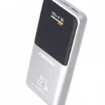 SNZOU SN-940 22.5 Watt Portable Charger with Three Ports (One Type C and Two USB A), 20,000 Milliampere Hour, Gray