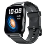 ساعة ذكية ووتش 4 بلس OSW-801 من اورايمو - شاشة لمس كاملة 2.01 بوصة، مكالمات بلوتوث، مراقبة معدل ضربات القلب وتشبع الاكسجين، أكثر من 100 وضع رياضي، بطارية تدوم 7 ايام، IP68 - أسود