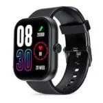 ساعة ذكية انفنيكس XW1 - اسود، مقاومة للماء بتصنيف IP68، معدل ضربات القلب والاكسجين في الدم وضغط النفس اثناء النوم